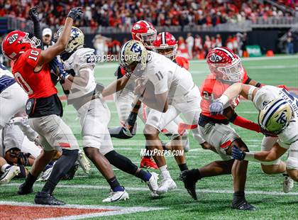 Thumbnail 3 in Thomas County Central vs. Woodward Academy (GHSA 6A Championship) photogallery.