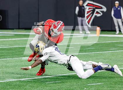 Thumbnail 1 in Thomas County Central vs. Woodward Academy (GHSA 6A Championship) photogallery.