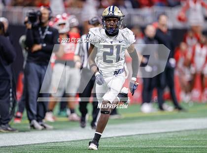 Thumbnail 1 in Thomas County Central vs. Woodward Academy (GHSA 6A Championship) photogallery.