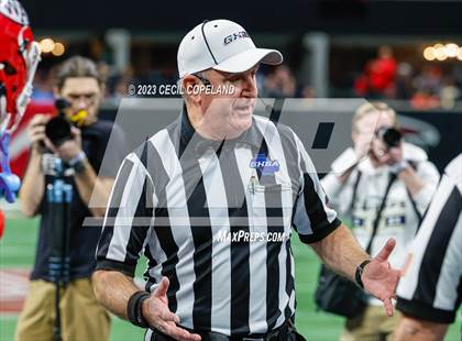 Thumbnail 1 in Thomas County Central vs. Woodward Academy (GHSA 6A Championship) photogallery.