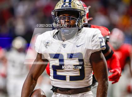 Thumbnail 1 in Thomas County Central vs. Woodward Academy (GHSA 6A Championship) photogallery.