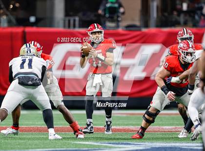 Thumbnail 2 in Thomas County Central vs. Woodward Academy (GHSA 6A Championship) photogallery.