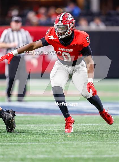 Thumbnail 1 in Thomas County Central vs. Woodward Academy (GHSA 6A Championship) photogallery.