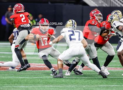 Thumbnail 1 in Thomas County Central vs. Woodward Academy (GHSA 6A Championship) photogallery.