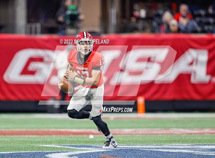 Thumbnail 1 in Thomas County Central vs. Woodward Academy (GHSA 6A Championship) photogallery.