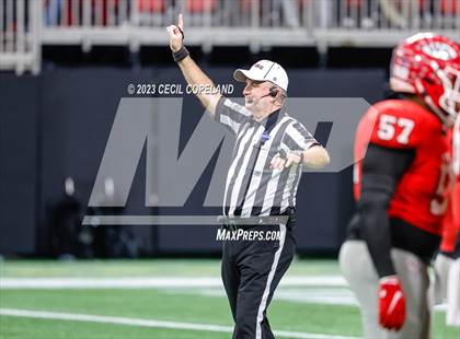 Thumbnail 1 in Thomas County Central vs. Woodward Academy (GHSA 6A Championship) photogallery.