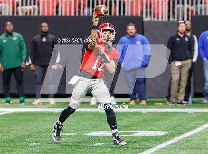 Thumbnail 1 in Thomas County Central vs. Woodward Academy (GHSA 6A Championship) photogallery.