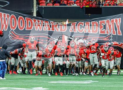Thumbnail 2 in Thomas County Central vs. Woodward Academy (GHSA 6A Championship) photogallery.