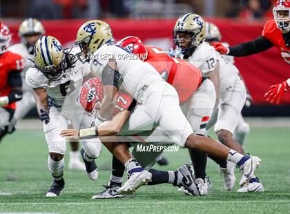 Thumbnail 2 in Thomas County Central vs. Woodward Academy (GHSA 6A Championship) photogallery.