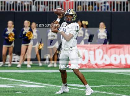 Thumbnail 2 in Thomas County Central vs. Woodward Academy (GHSA 6A Championship) photogallery.
