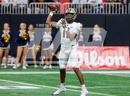 Thumbnail 3 in Thomas County Central vs. Woodward Academy (GHSA 6A Championship) photogallery.