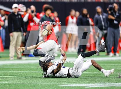 Thumbnail 1 in Thomas County Central vs. Woodward Academy (GHSA 6A Championship) photogallery.