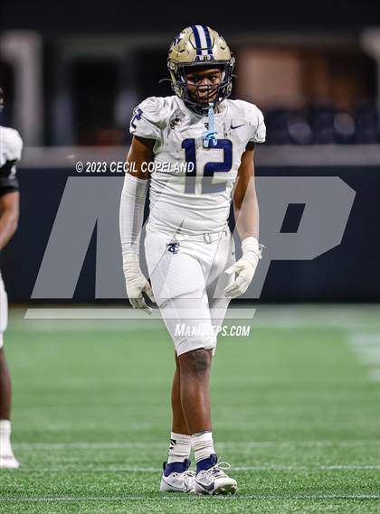 Thumbnail 3 in Thomas County Central vs. Woodward Academy (GHSA 6A Championship) photogallery.