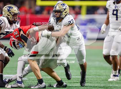 Thumbnail 3 in Thomas County Central vs. Woodward Academy (GHSA 6A Championship) photogallery.