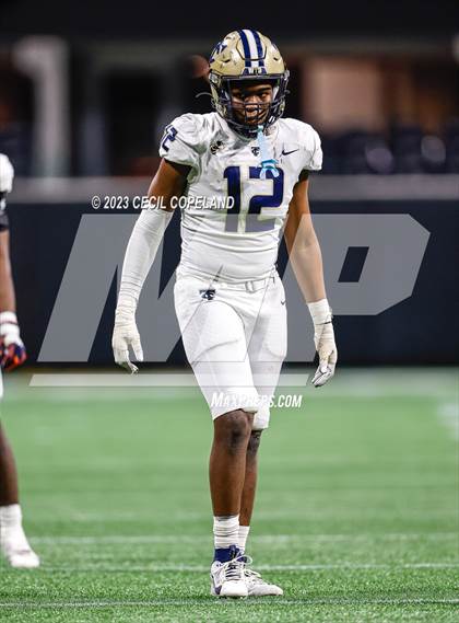 Thumbnail 1 in Thomas County Central vs. Woodward Academy (GHSA 6A Championship) photogallery.