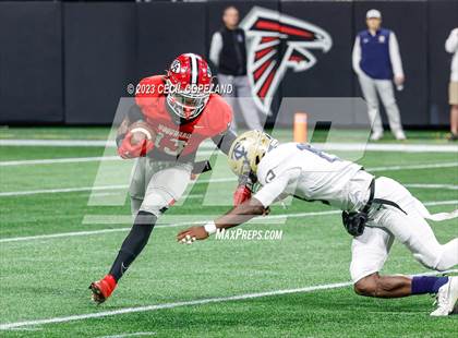 Thumbnail 3 in Thomas County Central vs. Woodward Academy (GHSA 6A Championship) photogallery.