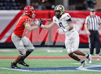 Thumbnail 1 in Thomas County Central vs. Woodward Academy (GHSA 6A Championship) photogallery.
