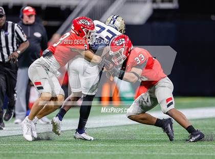 Thumbnail 2 in Thomas County Central vs. Woodward Academy (GHSA 6A Championship) photogallery.