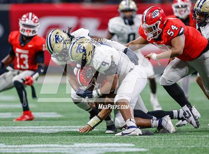 Thumbnail 1 in Thomas County Central vs. Woodward Academy (GHSA 6A Championship) photogallery.