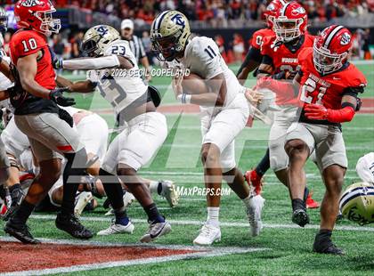 Thumbnail 1 in Thomas County Central vs. Woodward Academy (GHSA 6A Championship) photogallery.
