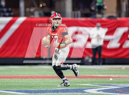 Thumbnail 2 in Thomas County Central vs. Woodward Academy (GHSA 6A Championship) photogallery.