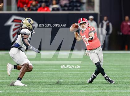 Thumbnail 3 in Thomas County Central vs. Woodward Academy (GHSA 6A Championship) photogallery.