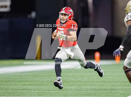 Thumbnail 1 in Thomas County Central vs. Woodward Academy (GHSA 6A Championship) photogallery.