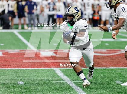 Thumbnail 2 in Thomas County Central vs. Woodward Academy (GHSA 6A Championship) photogallery.