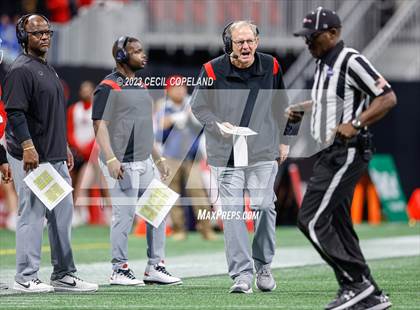 Thumbnail 1 in Thomas County Central vs. Woodward Academy (GHSA 6A Championship) photogallery.