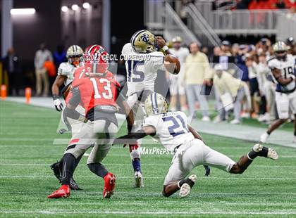 Thumbnail 3 in Thomas County Central vs. Woodward Academy (GHSA 6A Championship) photogallery.