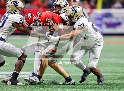 Thumbnail 2 in Thomas County Central vs. Woodward Academy (GHSA 6A Championship) photogallery.