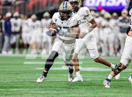 Thumbnail 1 in Thomas County Central vs. Woodward Academy (GHSA 6A Championship) photogallery.