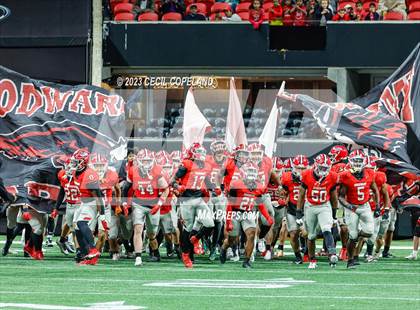 Thumbnail 3 in Thomas County Central vs. Woodward Academy (GHSA 6A Championship) photogallery.