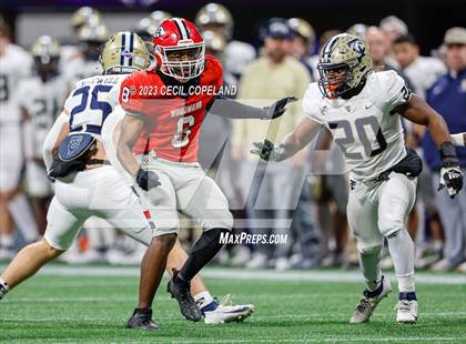 Thumbnail 3 in Thomas County Central vs. Woodward Academy (GHSA 6A Championship) photogallery.