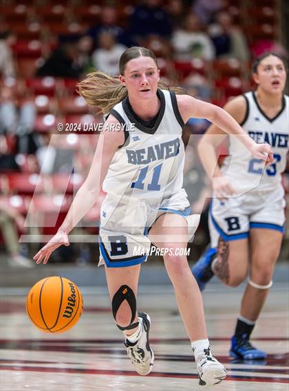 Thumbnail 3 in Beaver vs. South Sevier (UHSAA 2A Quarterfinal) photogallery.