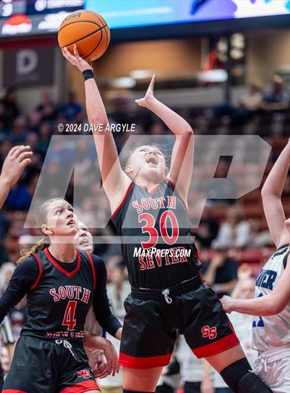 Thumbnail 1 in Beaver vs. South Sevier (UHSAA 2A Quarterfinal) photogallery.