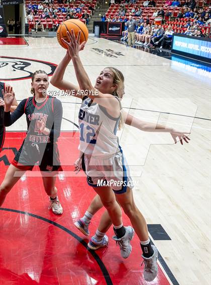 Thumbnail 1 in Beaver vs. South Sevier (UHSAA 2A Quarterfinal) photogallery.