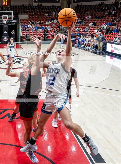 Thumbnail 2 in Beaver vs. South Sevier (UHSAA 2A Quarterfinal) photogallery.