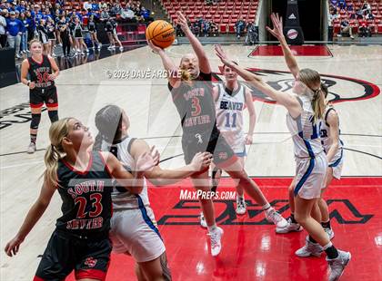 Thumbnail 3 in Beaver vs. South Sevier (UHSAA 2A Quarterfinal) photogallery.