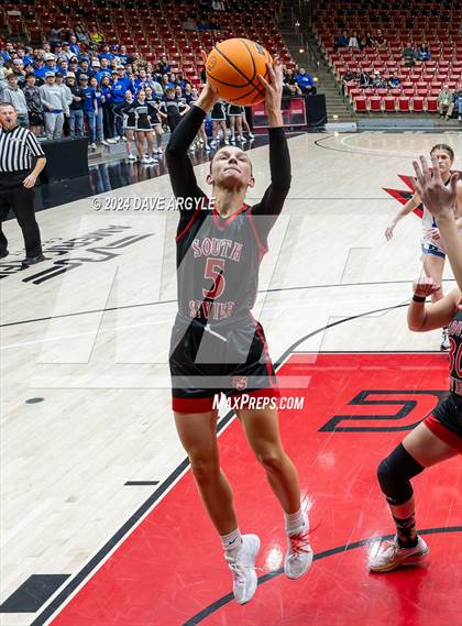 Thumbnail 2 in Beaver vs. South Sevier (UHSAA 2A Quarterfinal) photogallery.