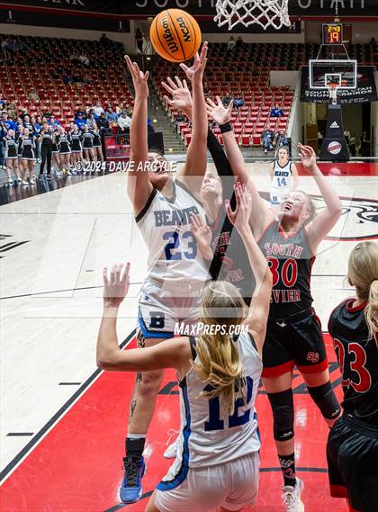 Thumbnail 3 in Beaver vs. South Sevier (UHSAA 2A Quarterfinal) photogallery.