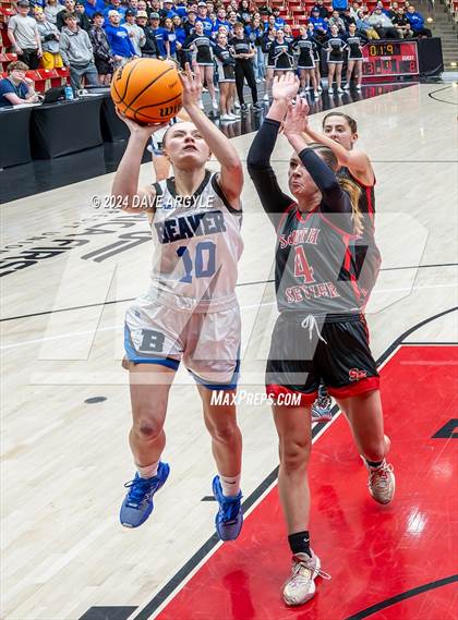 Thumbnail 1 in Beaver vs. South Sevier (UHSAA 2A Quarterfinal) photogallery.