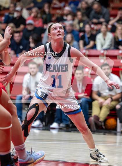 Thumbnail 2 in Beaver vs. South Sevier (UHSAA 2A Quarterfinal) photogallery.