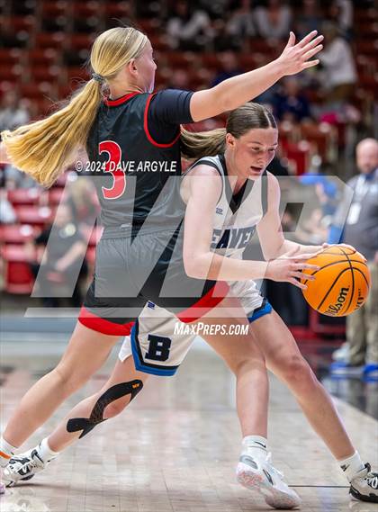 Thumbnail 3 in Beaver vs. South Sevier (UHSAA 2A Quarterfinal) photogallery.