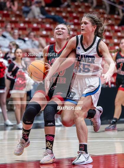 Thumbnail 1 in Beaver vs. South Sevier (UHSAA 2A Quarterfinal) photogallery.