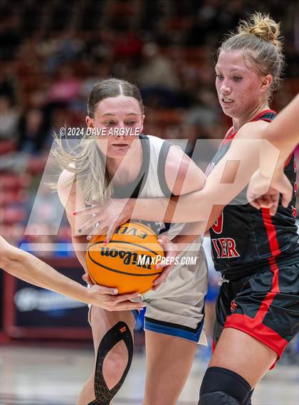 Thumbnail 2 in Beaver vs. South Sevier (UHSAA 2A Quarterfinal) photogallery.