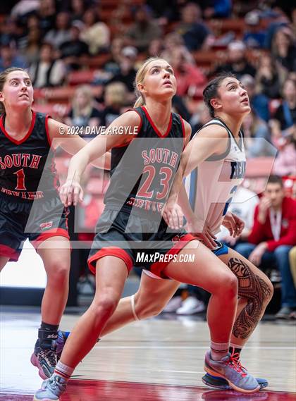 Thumbnail 2 in Beaver vs. South Sevier (UHSAA 2A Quarterfinal) photogallery.