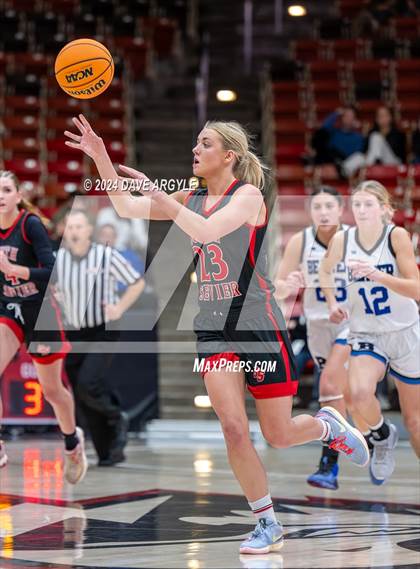 Thumbnail 3 in Beaver vs. South Sevier (UHSAA 2A Quarterfinal) photogallery.
