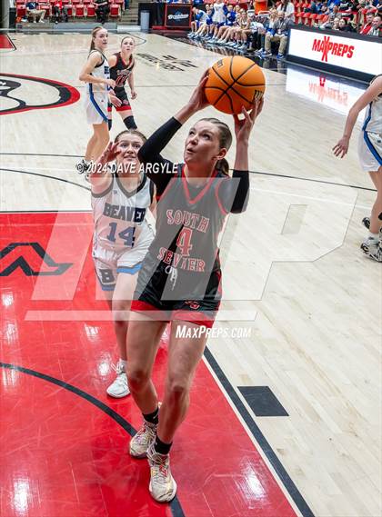 Thumbnail 1 in Beaver vs. South Sevier (UHSAA 2A Quarterfinal) photogallery.