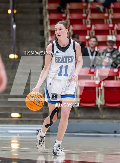 Thumbnail 3 in Beaver vs. South Sevier (UHSAA 2A Quarterfinal) photogallery.